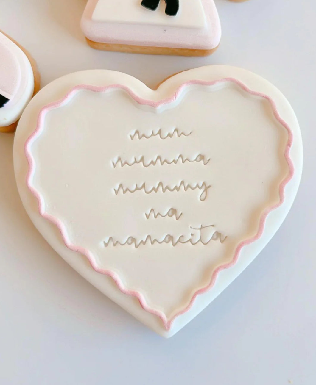 Mamacita Heart Cookies