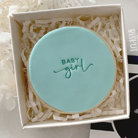Baby Girl "Tiny Text"