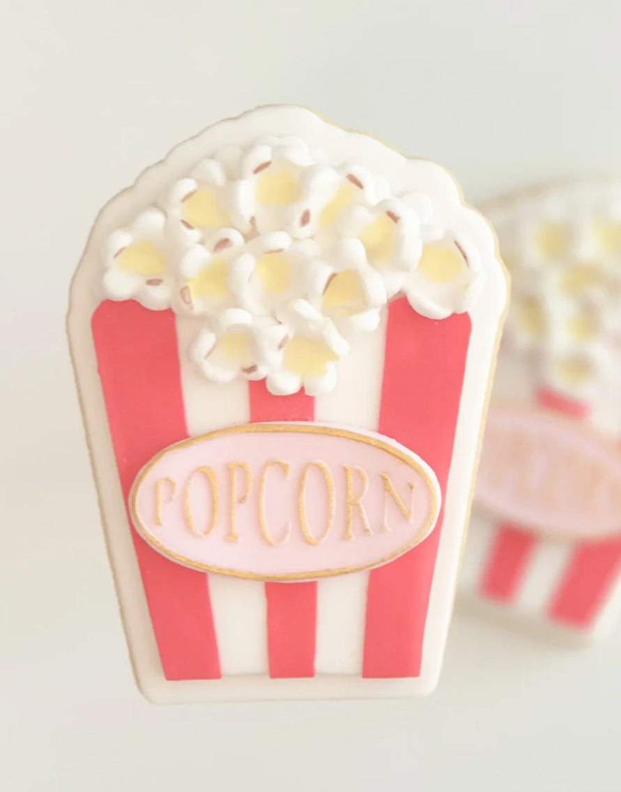 Popcorn Fondant Cookie