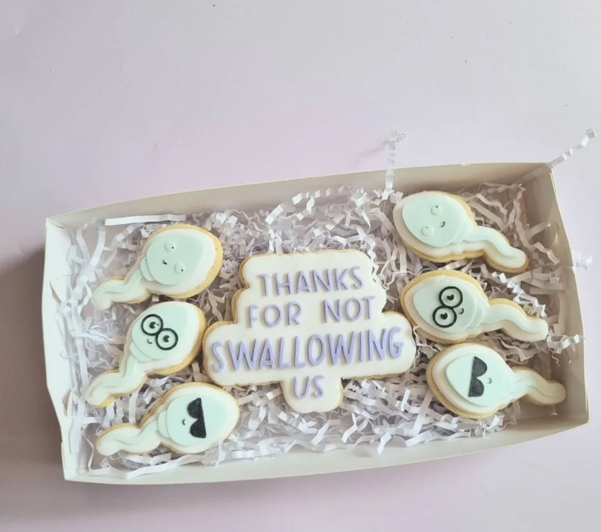 Thanks for not swallowing us