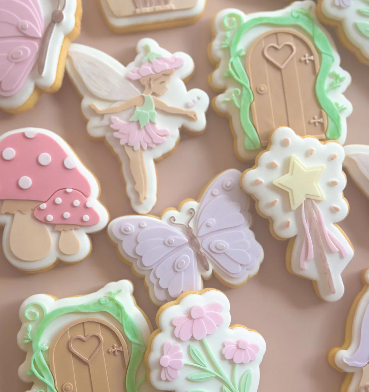 Butterfly Cookie (side on)