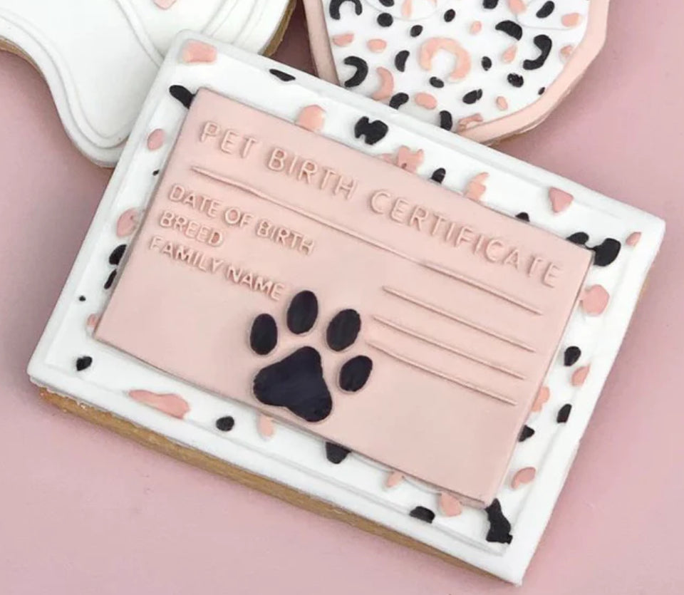 Dog Mum - Birth Certificate