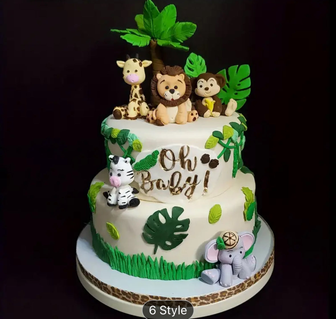 Fondant Animal Cake Topper