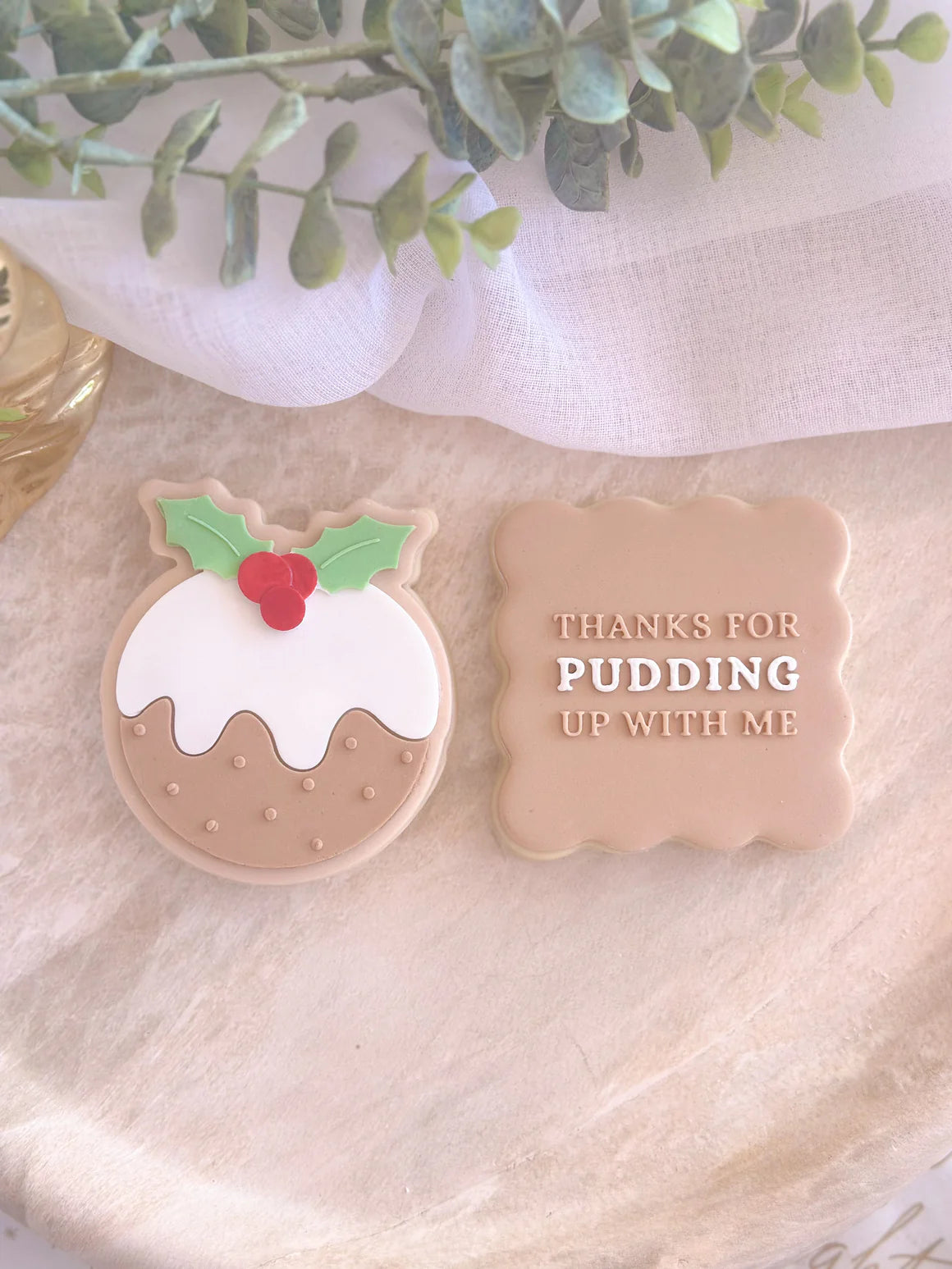 Thank for Pudding Up with Me (Christmas Pudding)