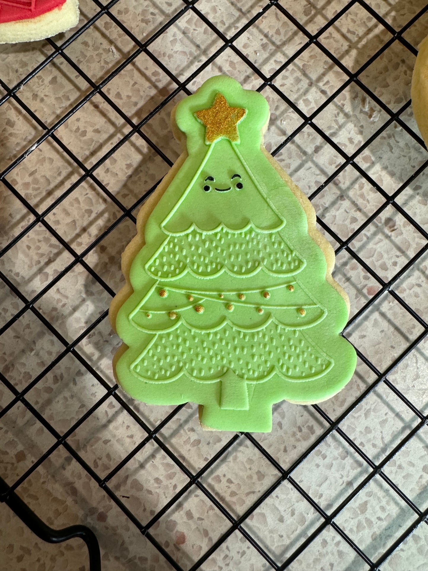 Christmas Tree Cookie