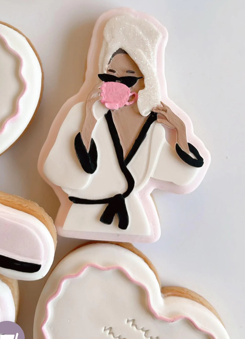 Mum Drinking Tea/Coffee - Mothers Day Cookie