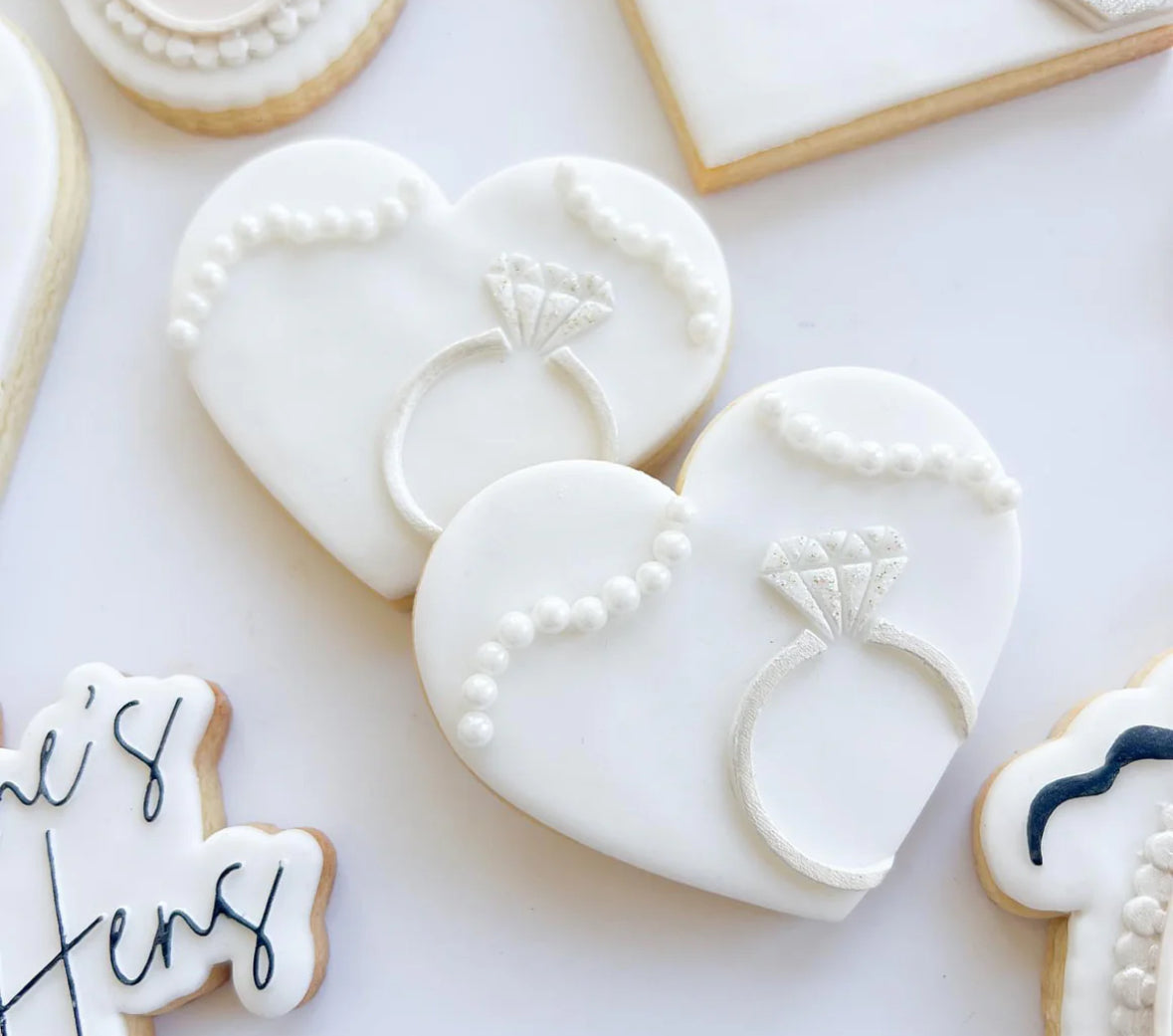 Engagement Ring (Heart Cookie)