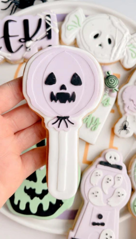 Jack-O Lantern Lollipop