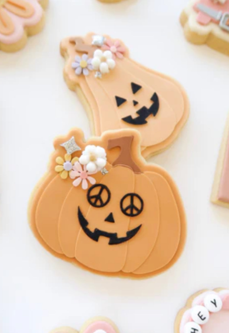 Peace eyes Jack-O Pumpkin