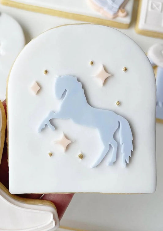 Horse with stars