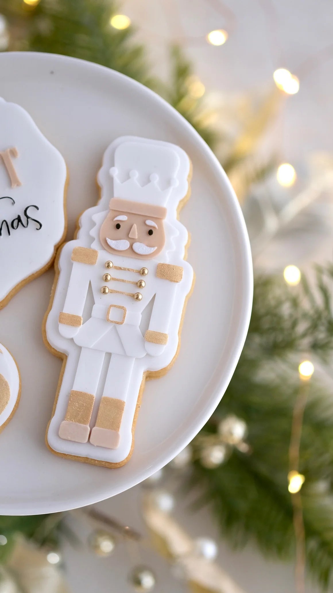 Nutcracker Christmas Cookie