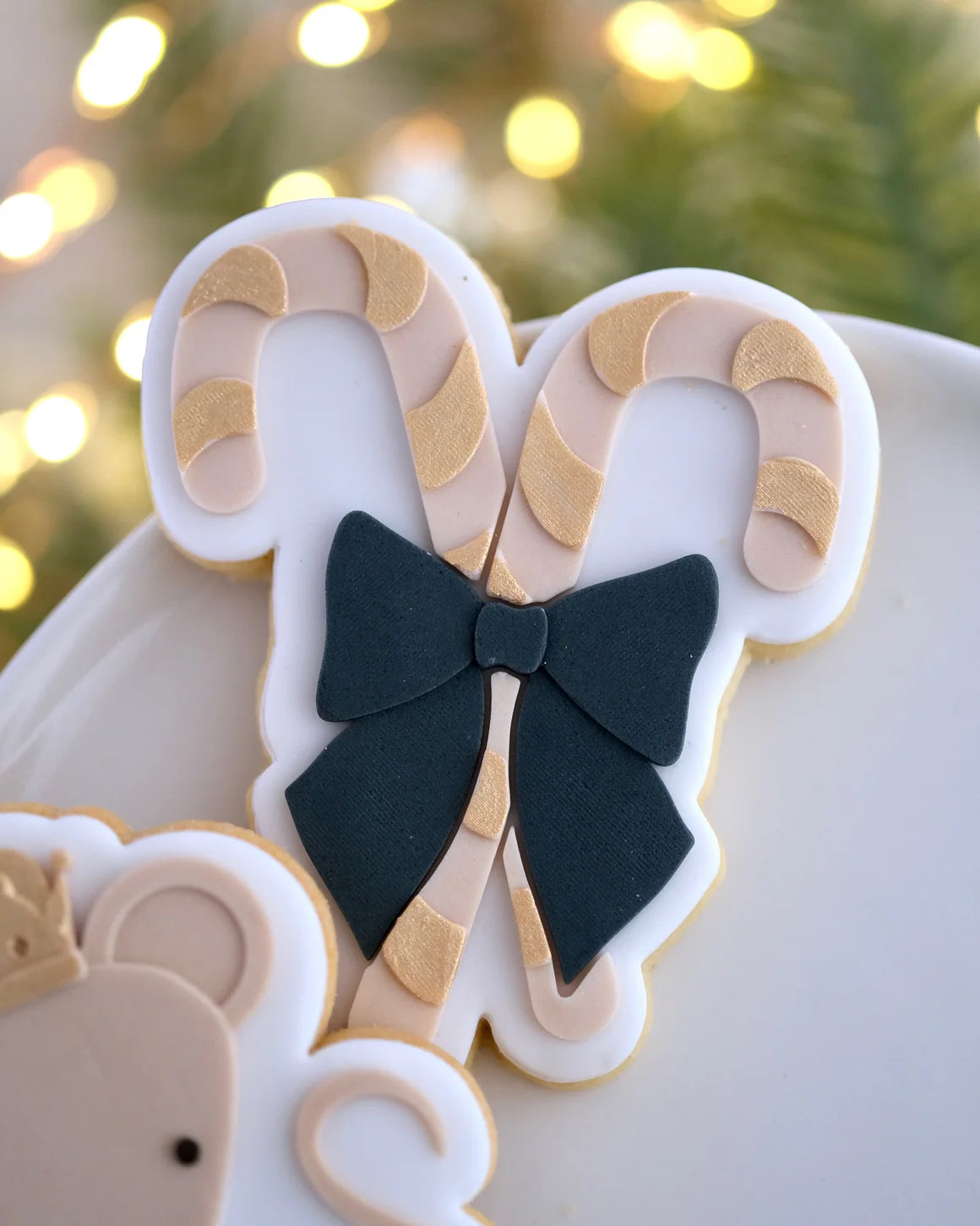 Double Bow Candy Cane