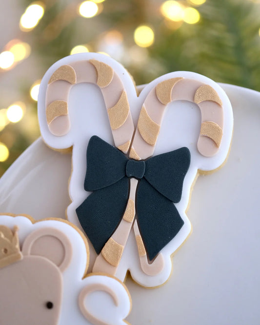 Double Bow Candy Cane