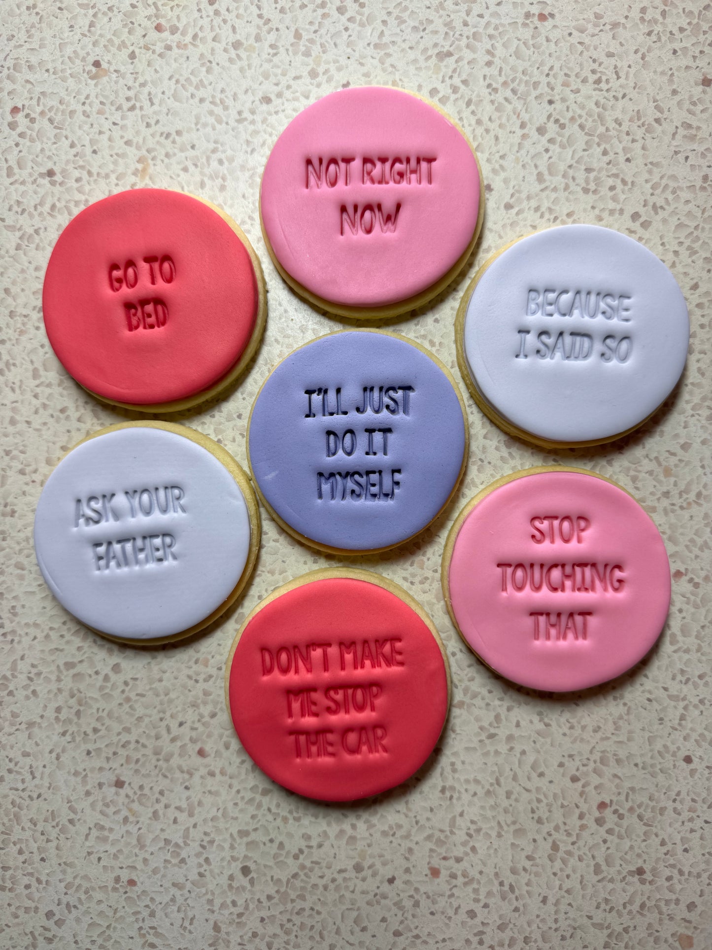 Set of 7 Mothers Day sayings