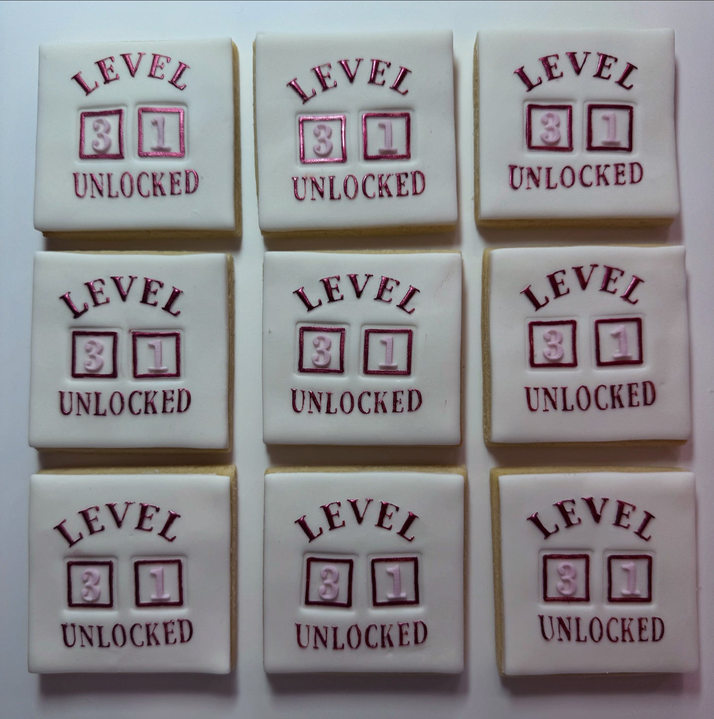 Level (number) Unlocked - Gamer Cookie