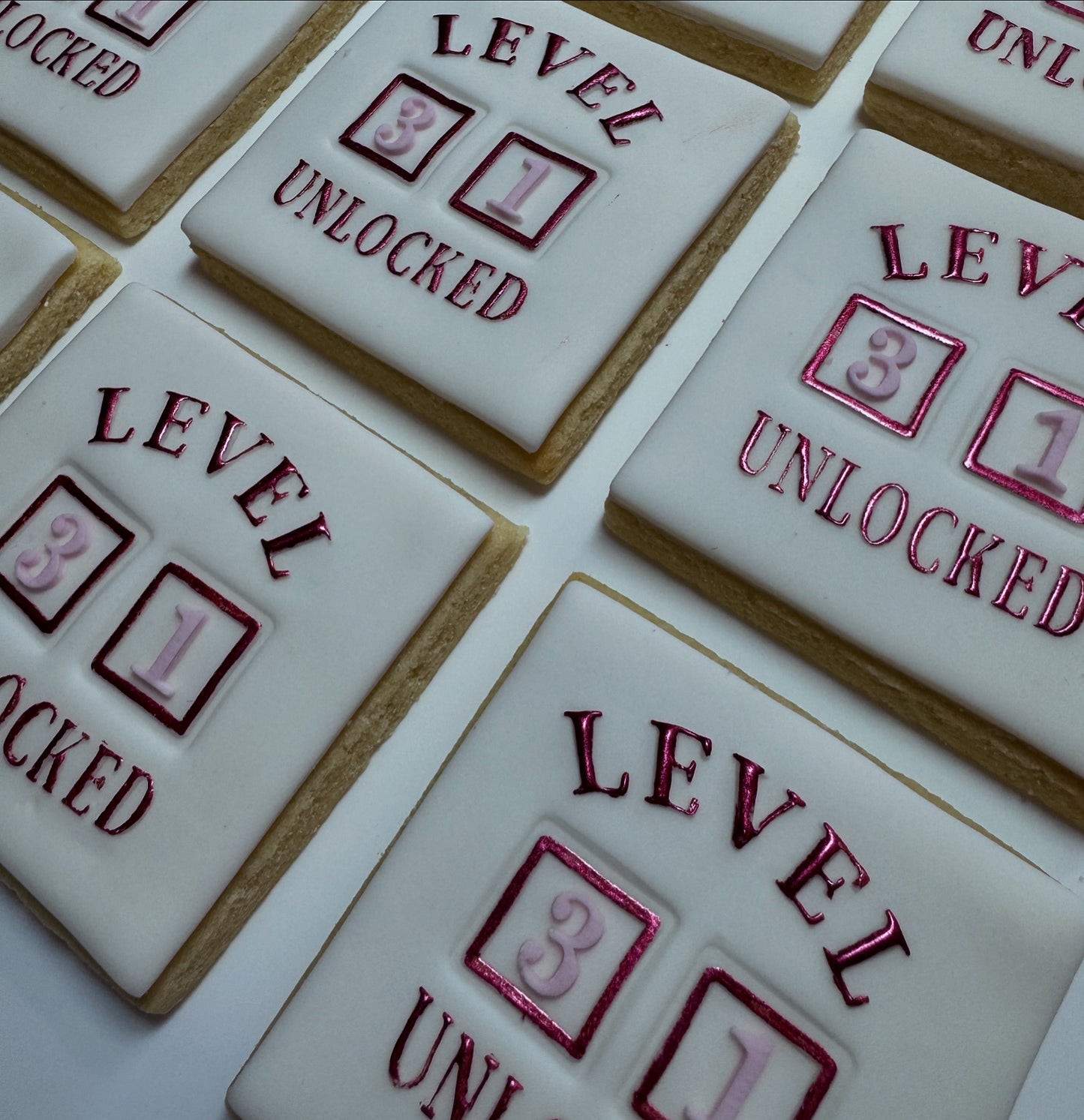 Level (number) Unlocked - Gamer Cookie