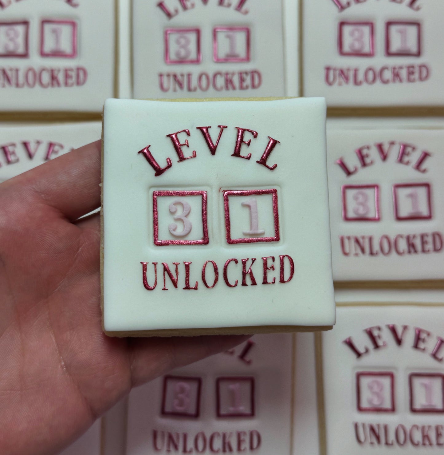 Level (number) Unlocked - Gamer Cookie