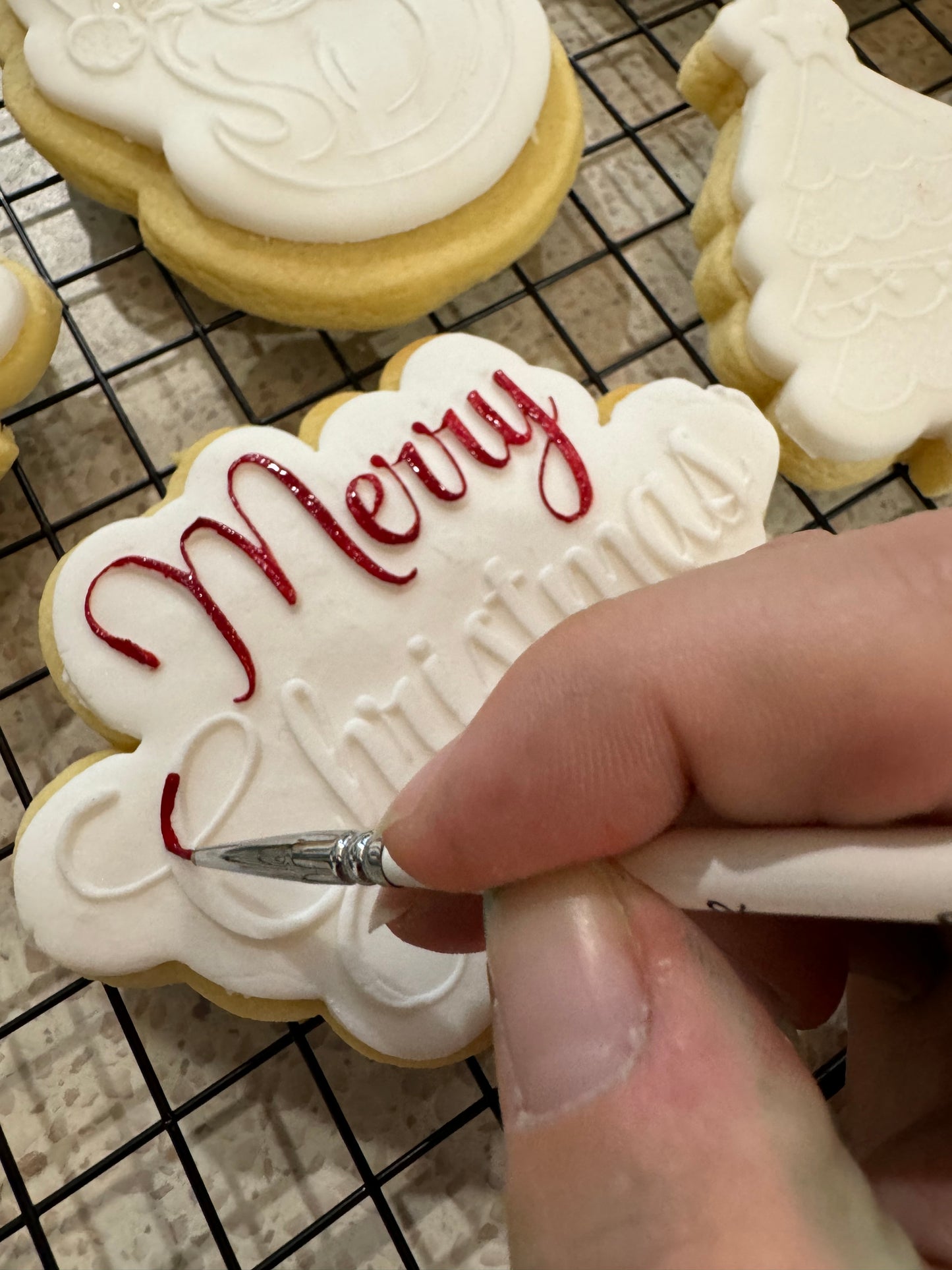 Merry Christmas Cookie