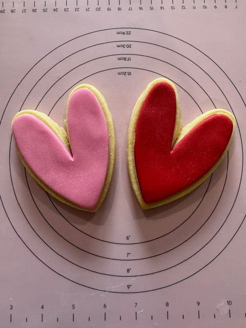 Large Heart Cookies