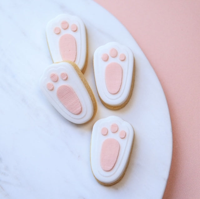 Mini Bunny Feet Cookies