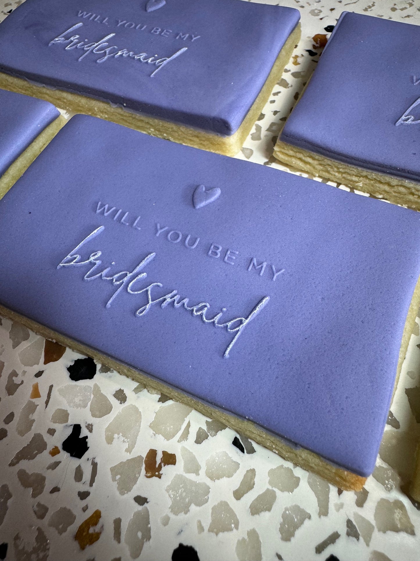 Bridesmaid Cookies