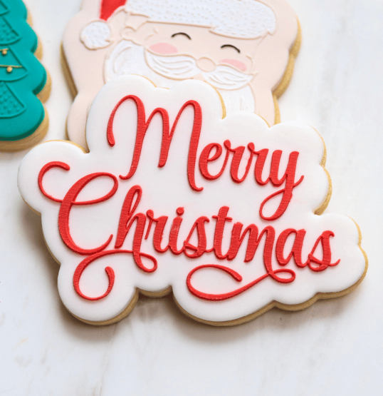 Merry Christmas Cookie